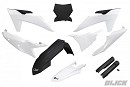 UFO Plastic Kit KTM SX/SXF 23-24 White / Black