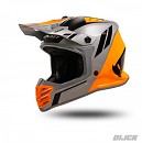 UFO KIDS Helmet Korey Grey & Orange Size Kids S