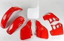 UFO Plastic Kit CR125 88-89 OEM RED