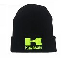 BEANIE KAWASAKI Black + KAWASAKI Logo