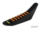 DIJCK Gripper Seatcover Black + Orange Ribs KXF250 04-20 / KXF450 06-19