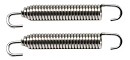 DIJCK Exhaust Spring 80mm 2pck With Swivel Turning Tip