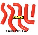 DIJCK Radiator Hose Kit RMZ250 13-18 RED