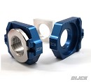 WORKS CONNECTION ELITE Axle Blocks HUSQVARNA BLUE