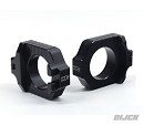 WORKS CONNECTION Axle Blocks YZF250 12-25 / YZF450 10-25 BLACK