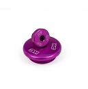 WORKS CONNECTION Engine Plug Kit KXF250 20-25 / KXF450 19-25 PURPLE
