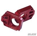 WORKS CONN. Axle Blocks YZ+F WRF 02-08 RED