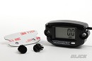 WORKS CONNECTION Hour/Tach Meter Resettable Black